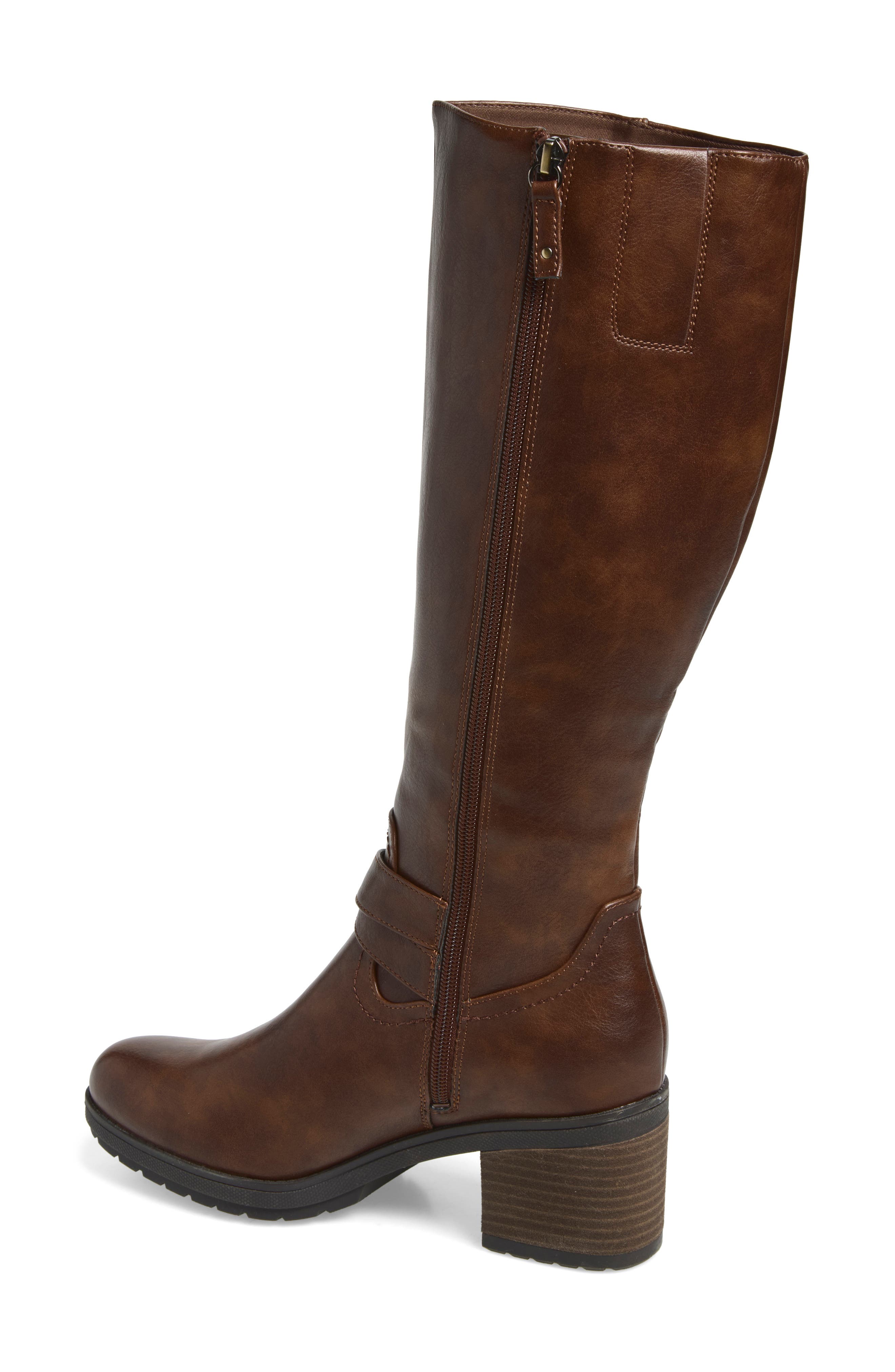 Prairie Knee High Boot, Alternate, color, DARK BROWN