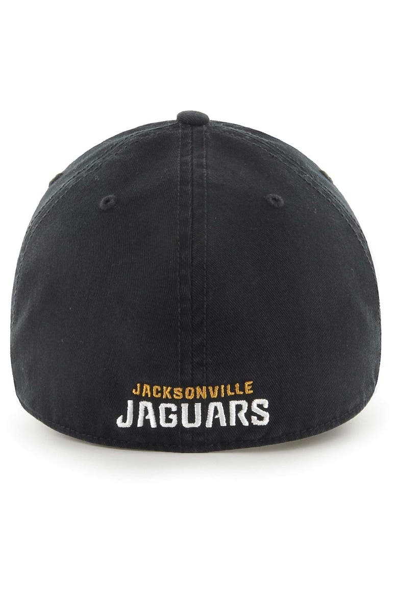 Men's '47 Black Jacksonville Jaguars Franchise Logo Fitted Hat, Alternate, color, Black