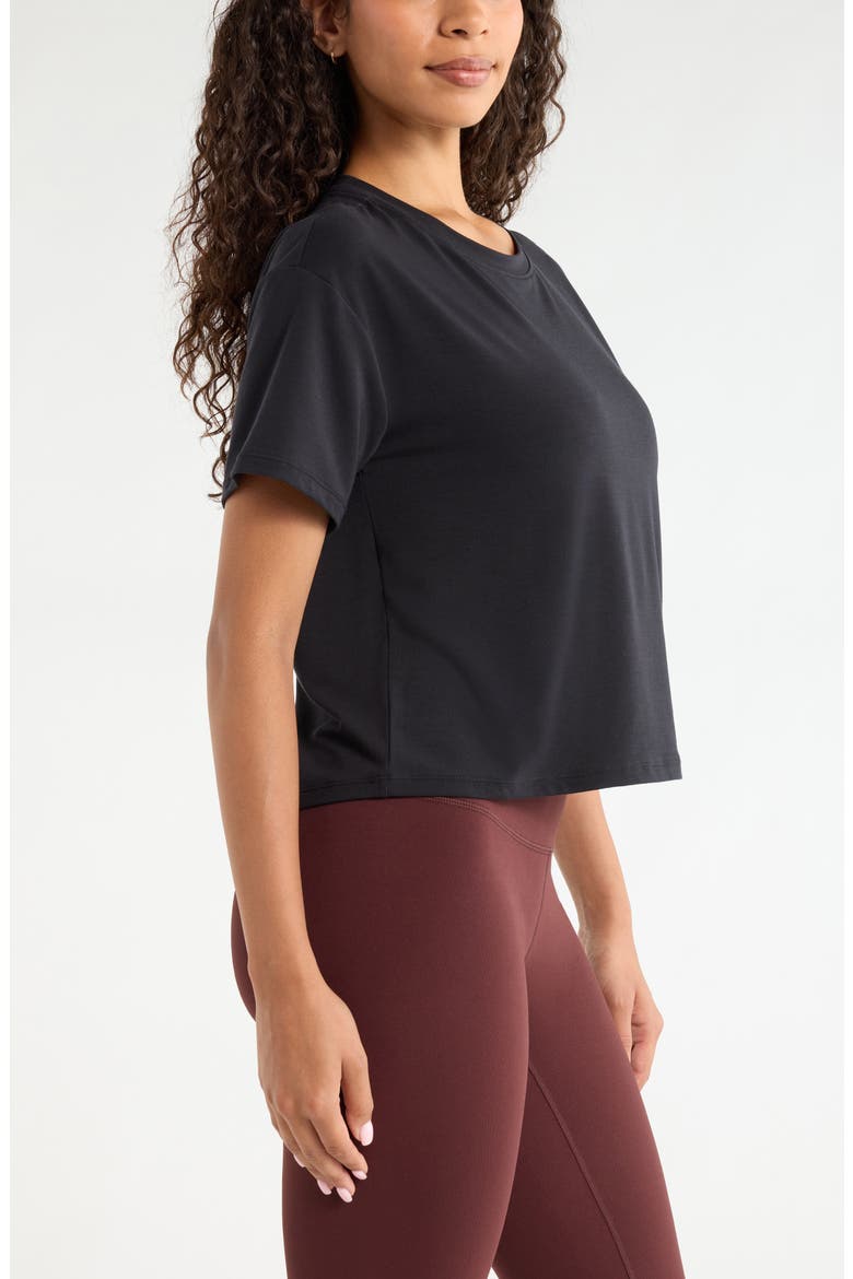 Breathe Performance T-Shirt, Alternate, color, BLACK