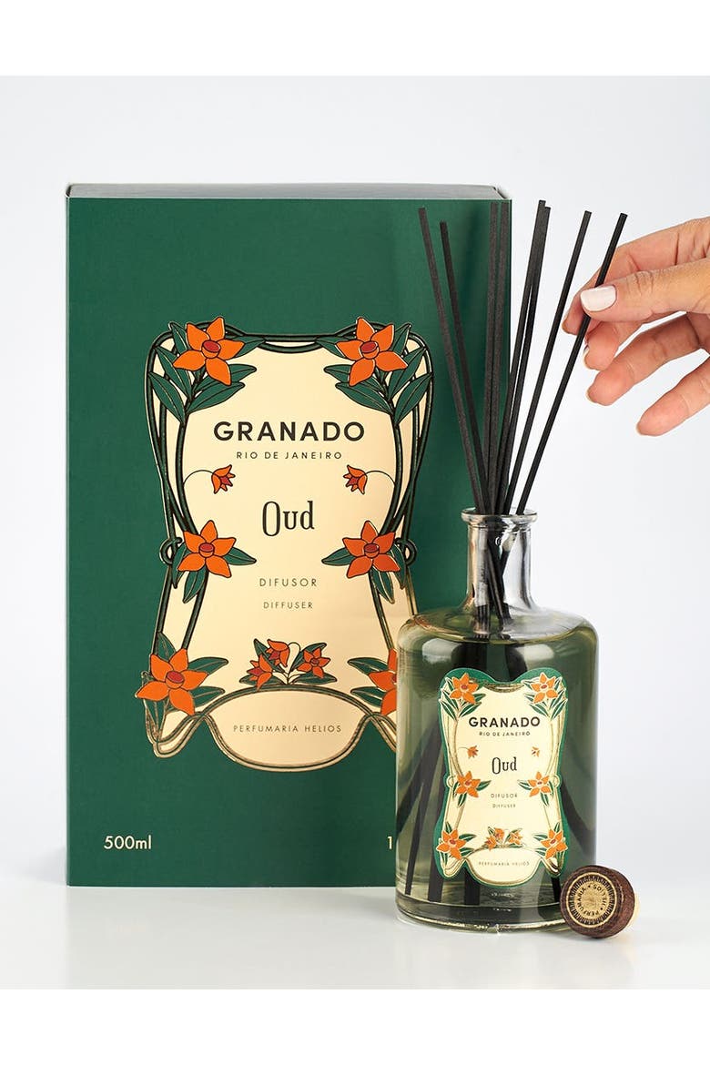 Oud Diffuser, Alternate, color, Clear