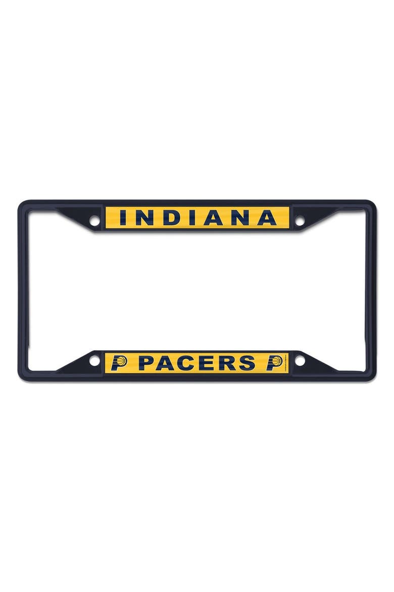 Indiana Pacers Chrome Color License Plate Frame, Main, color, Navy