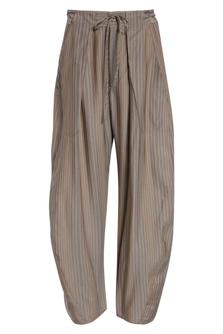 Clemence Stripe Horseshoe Pants, Alternate, color, TIDAL STRIPE