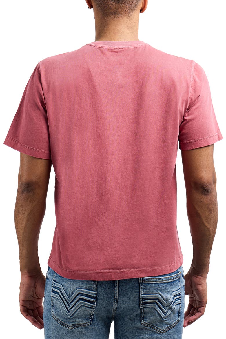 Boxy Pigment Dyed T-Shirt, Alternate, color, DUSTY ROSE