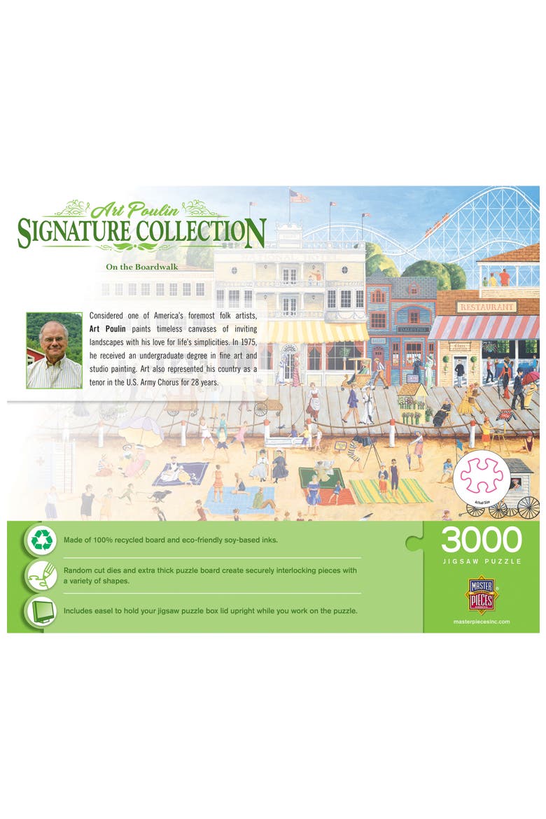 On the Boardwalk 3000pc Puzzle, Alternate, color, Multicolor