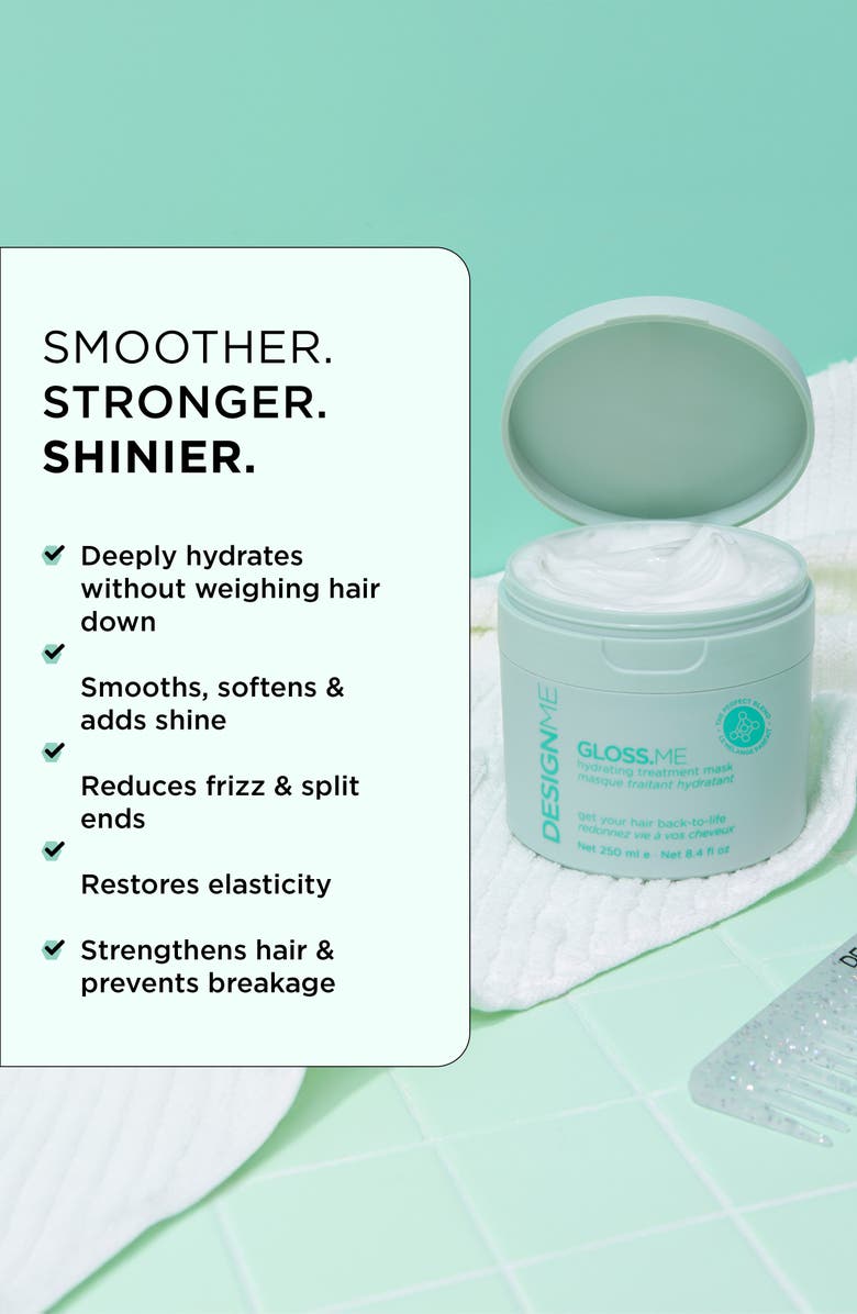 DESIGNME GLOSS.ME Hydrating Treatment Mask, Alternate, color, 