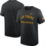 Nike Men's Nike Black LSU Tigers Ready Raglan Premium Performance T-Shirt