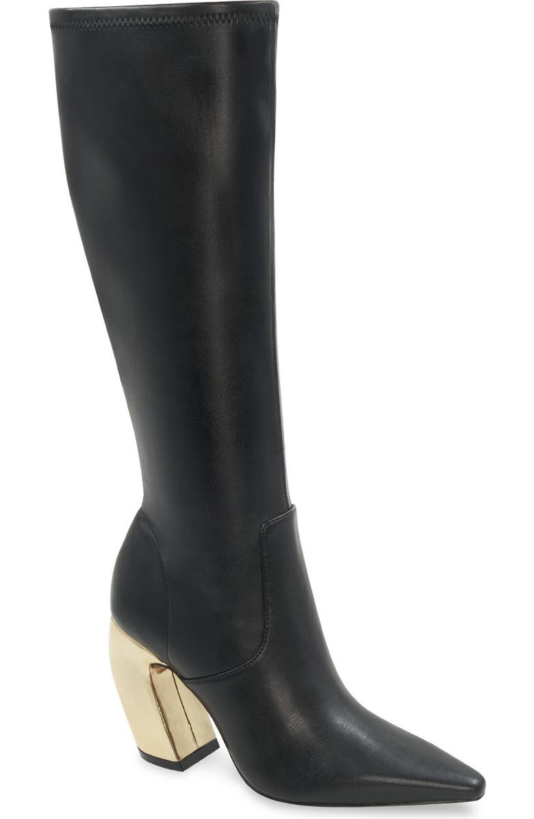 BCBGMAXAZRIA Laylo Knee High Boot, Main, color, Black