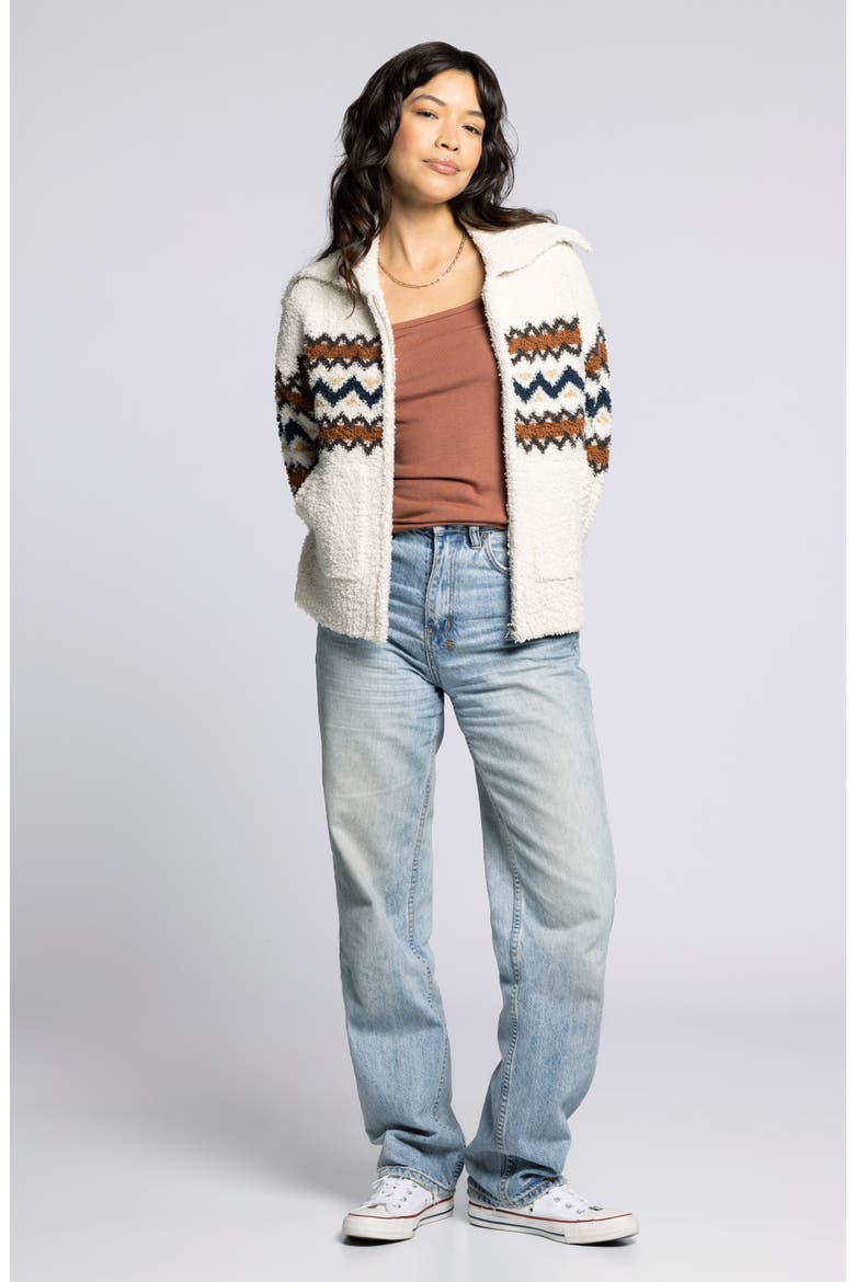 Myra Sweater Jacket, Alternate, color, HEATHER OAK