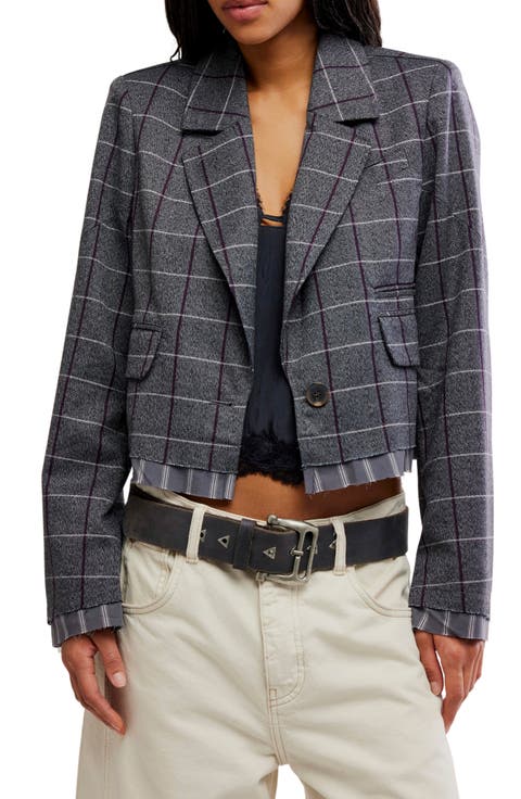 Academia Cropped Blazer