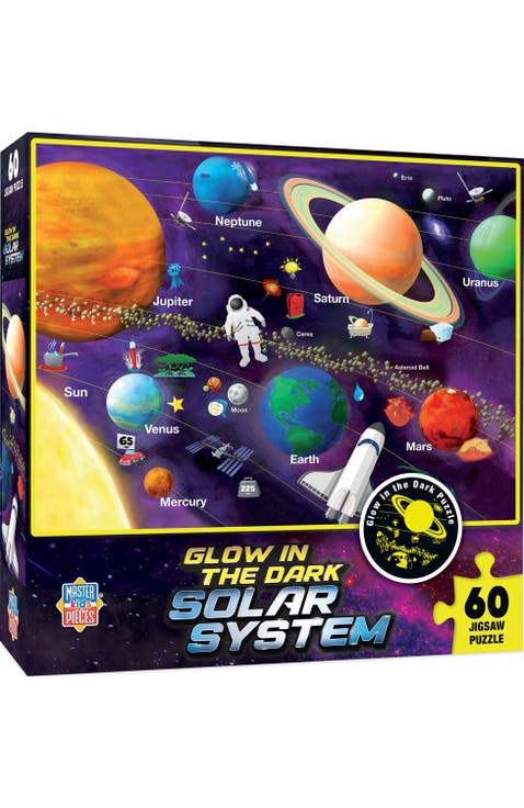Solar System 60 Piece Glow Puzzle