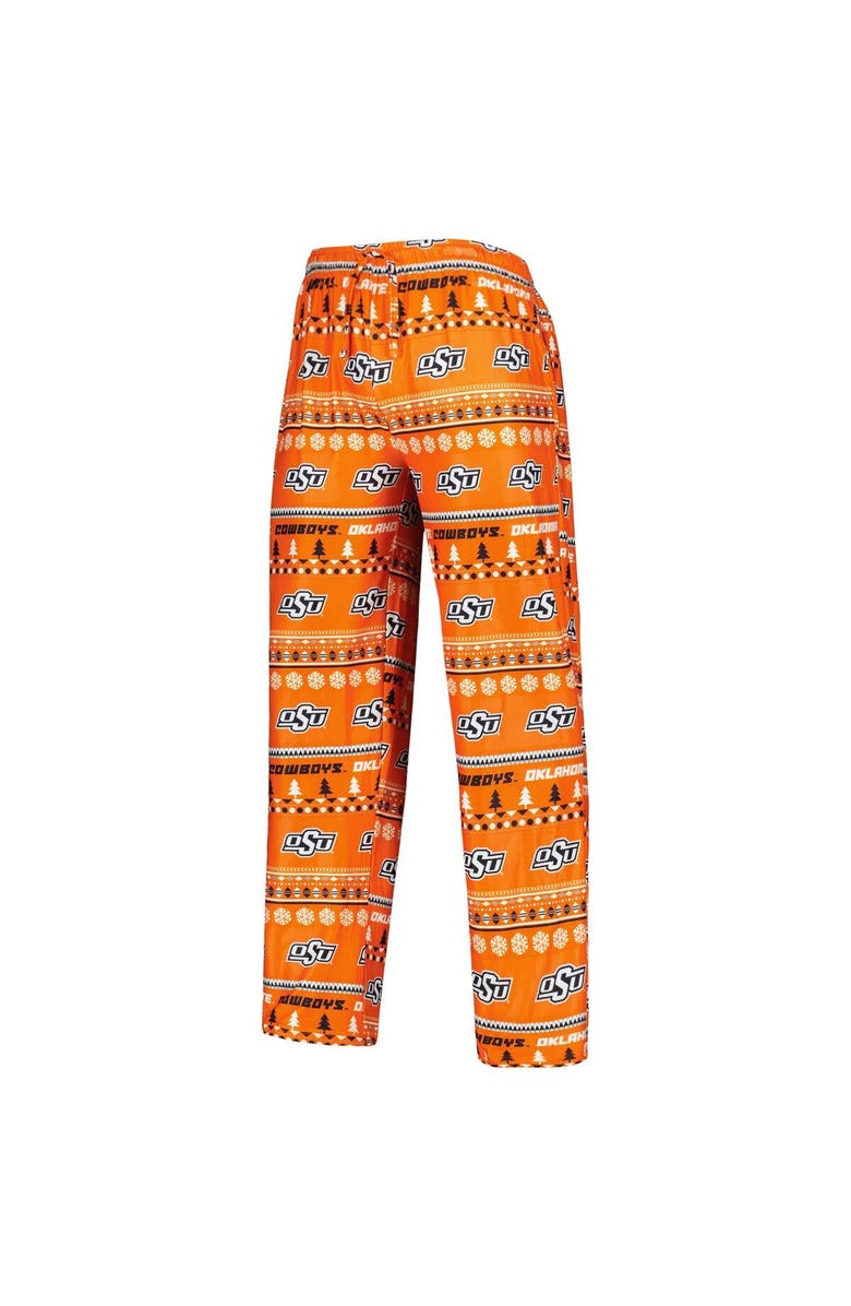 CONCEPTS SPORT Men's Concepts Sport Orange Oklahoma State Cowboys Swivel Long Sleeve T-Shirt & Pants Sleep Set, Alternate, color, Orange