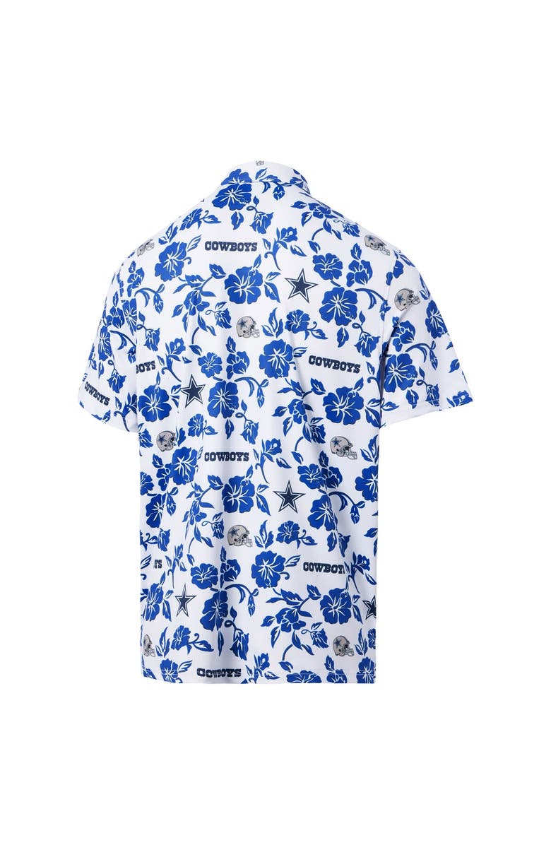 Reyn Spooner Men's Reyn Spooner White Dallas Cowboys Pua Performance Polo, Alternate, color, 