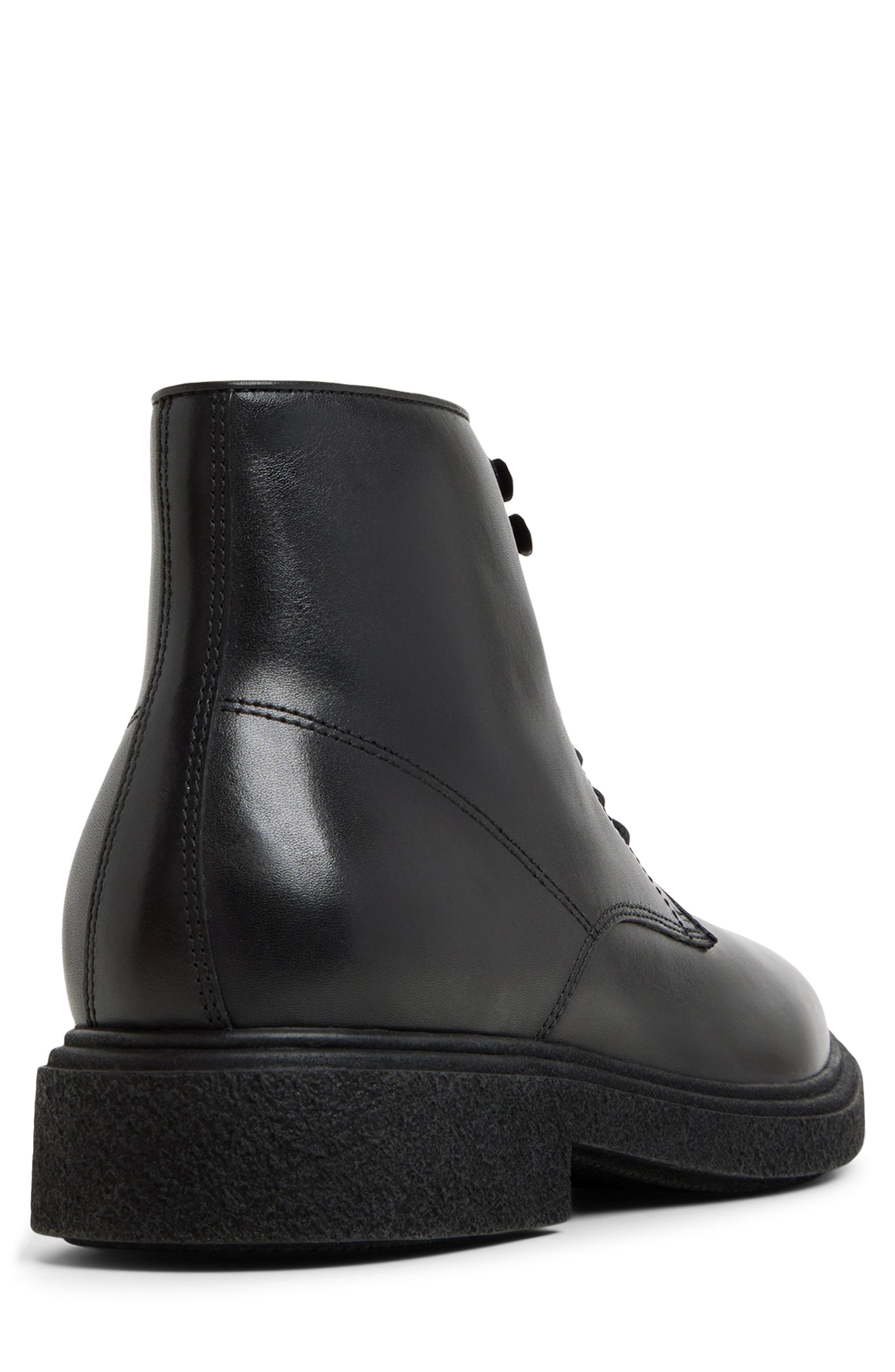 ALDO Walton Lace-Up Boot, Alternate, color, Black