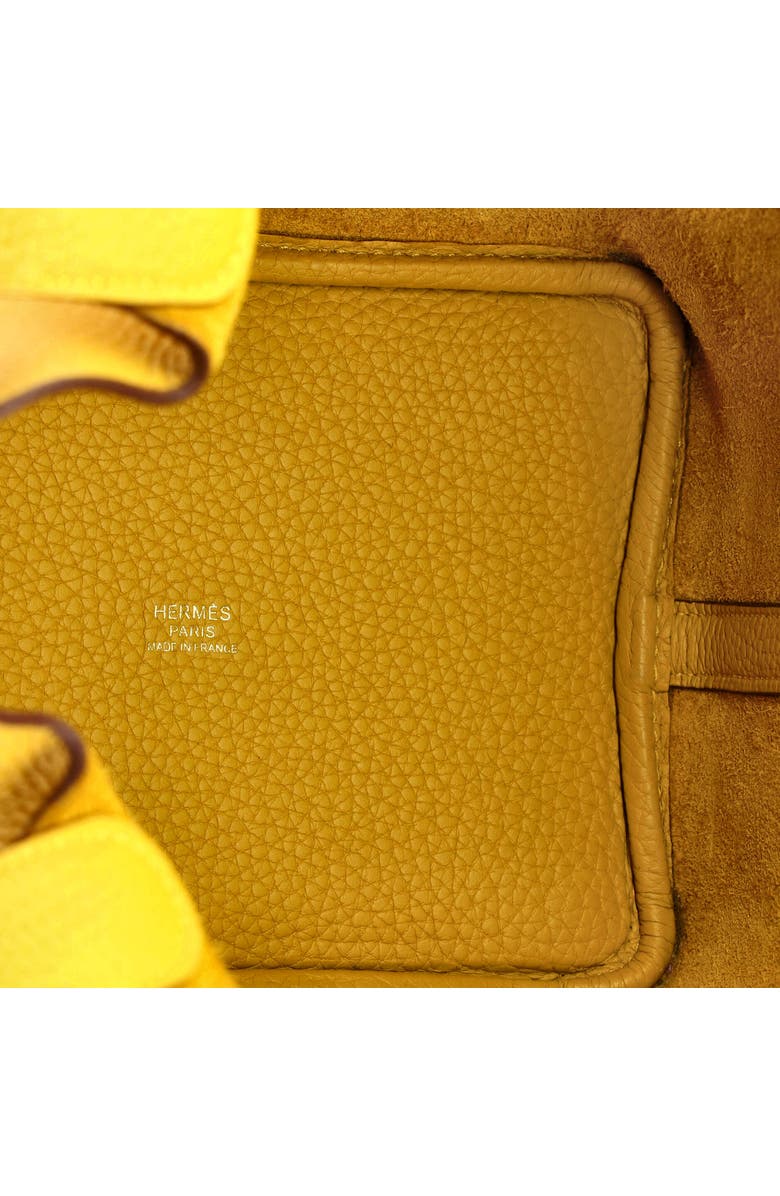 Pre-Owned Hermes Picotin Lock Bag Clemence PM, Alternate, color, Jaune Ambre