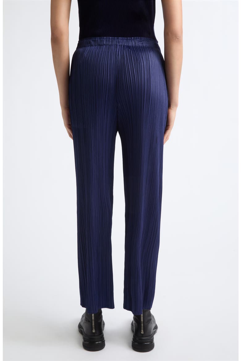 Monthly Colors September Pleated Pants, Alternate, color, NAVY BLUE