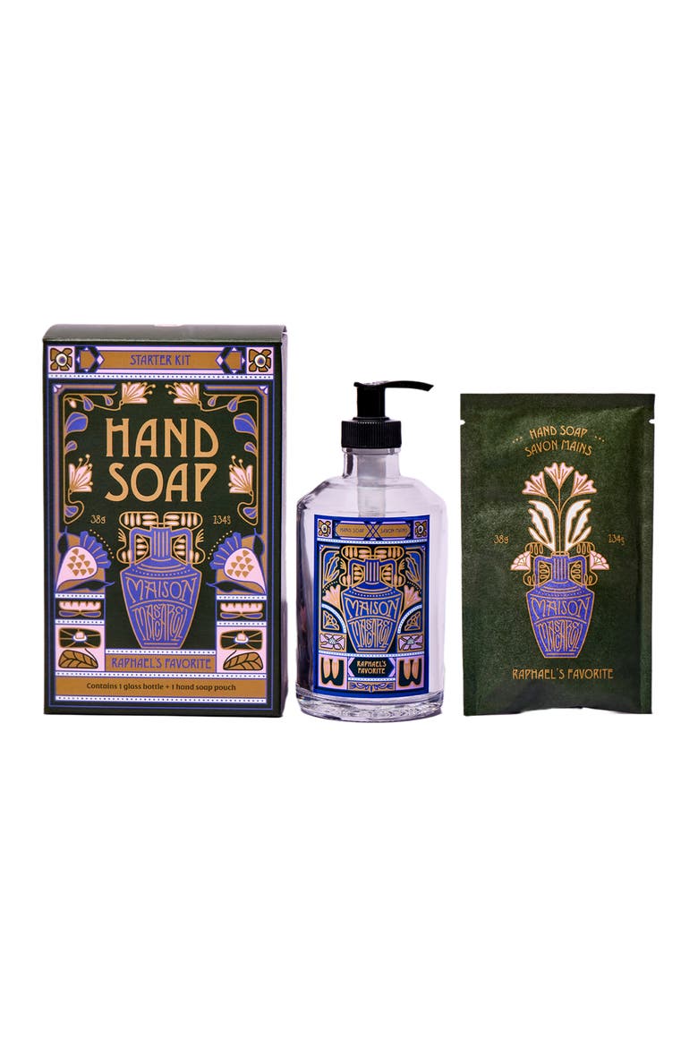 Hand Soap Starter Kit, Main, color, Clear