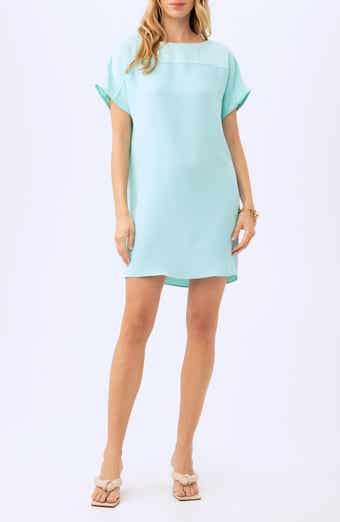 Trina Turk Hydee Short Sleeve Shift Dress