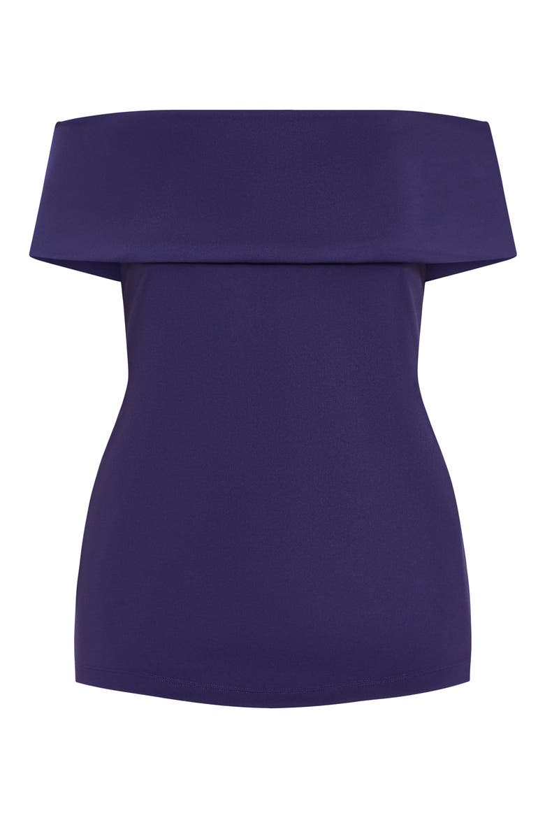 Marla Off the Shoulder Top, Alternate, color, NAVY