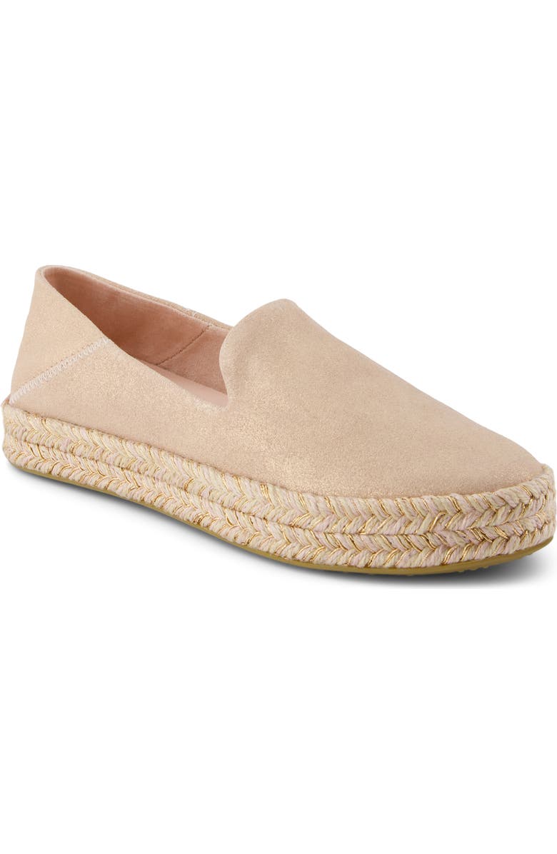 TOMS Caroln Slip-On Espadrille, Main, color, Pink