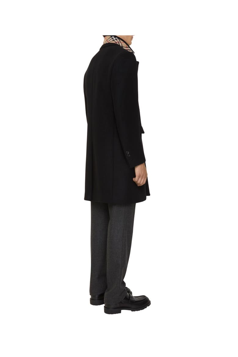 Wool Tailored Coat, Alternate, color, Black