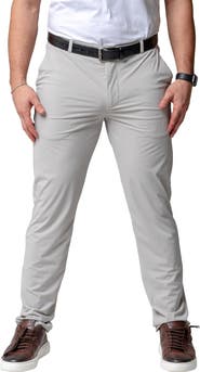 Maceoo Slim Fit Sunlight Grey Pants