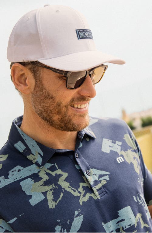Travismathew Museum Day Snapback Hat In White