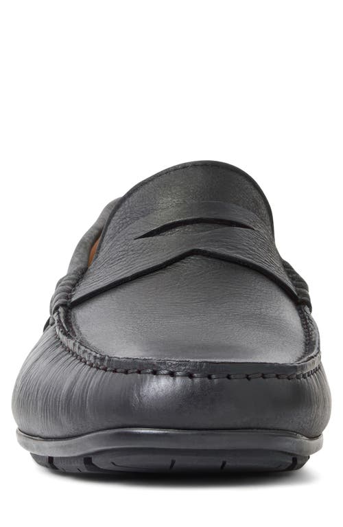 Aquatalia Enzo Water Resistant Driving Loafer In Black