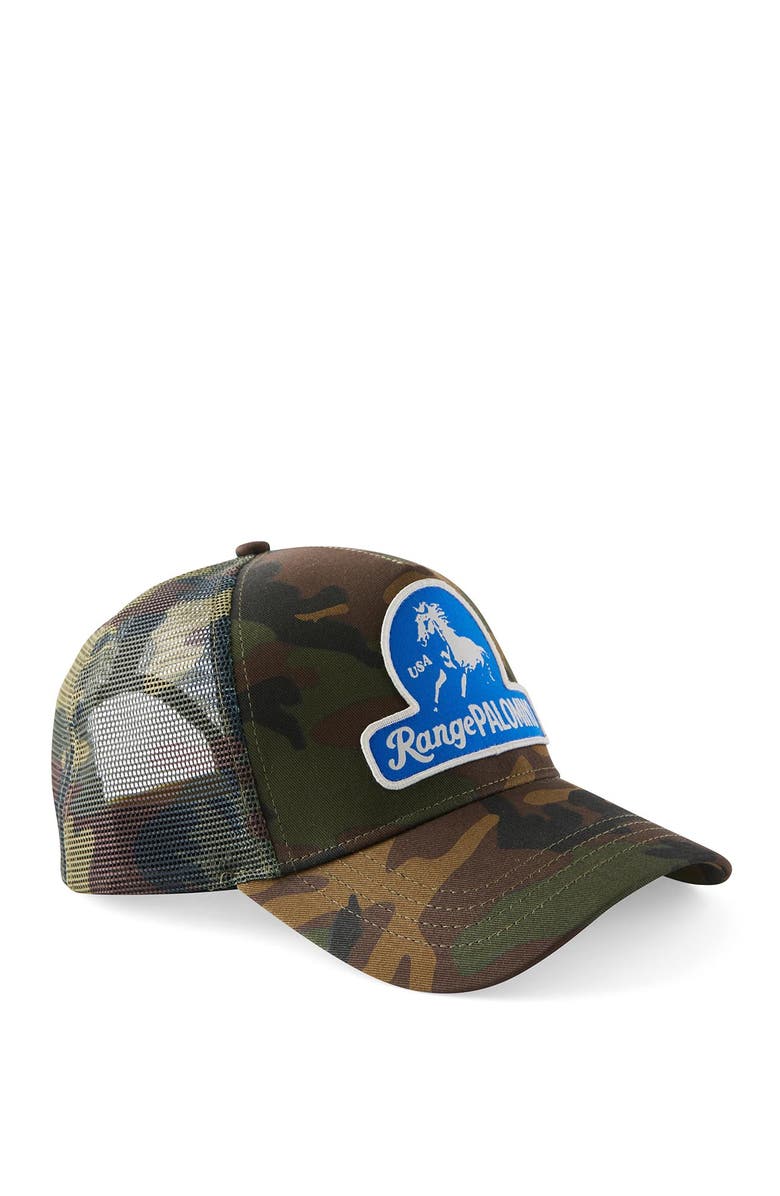 Cotton On Men's Trucker Hat, Main, color, Camo Range Palomino