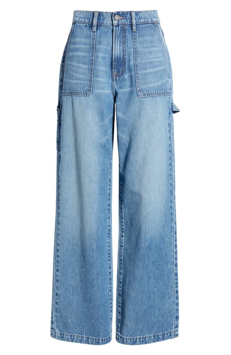 HIDDEN JEANS High Waist Carpenter Jeans, Alternate, color, 