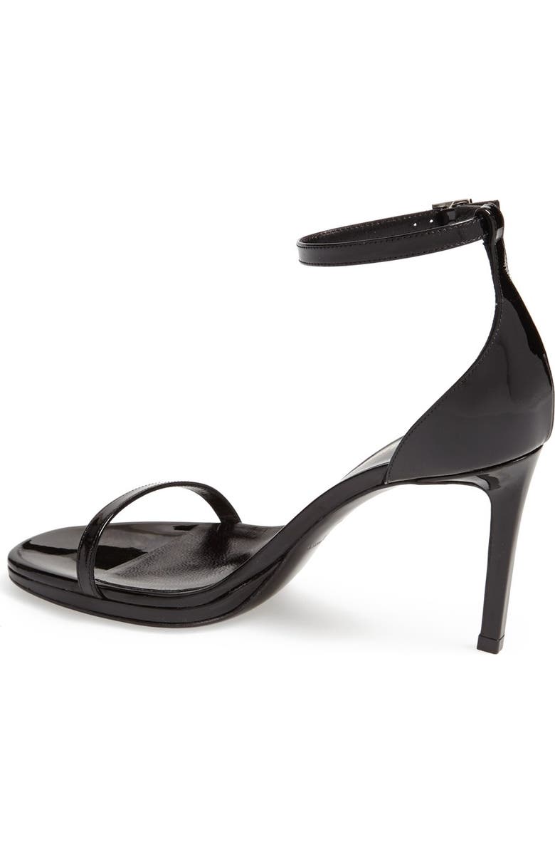 Saint Laurent 'Jane' Ankle Strap Sandal, Alternate, color,