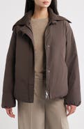 Vince Knit Collar Down Jacket