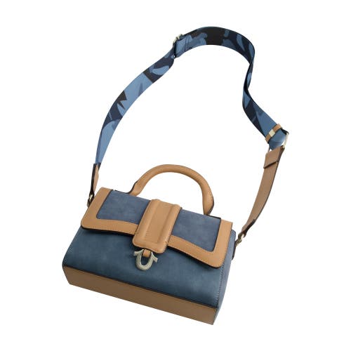 True Religion Mini Camo Strap Satchel