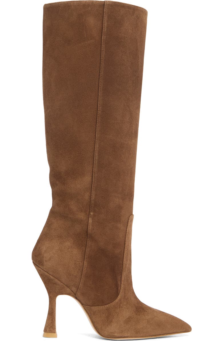 Stuart Weitzman Parton 100 Stiletto Boot, Alternate, color, Espresso