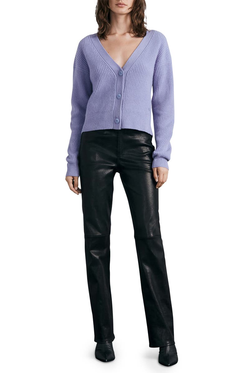 rag & bone Pierce V-Neck Cashmere Cardigan, Alternate, color, 