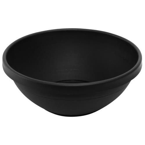 Bloem Terra Plant Bowl Planter 14" Black In Black
