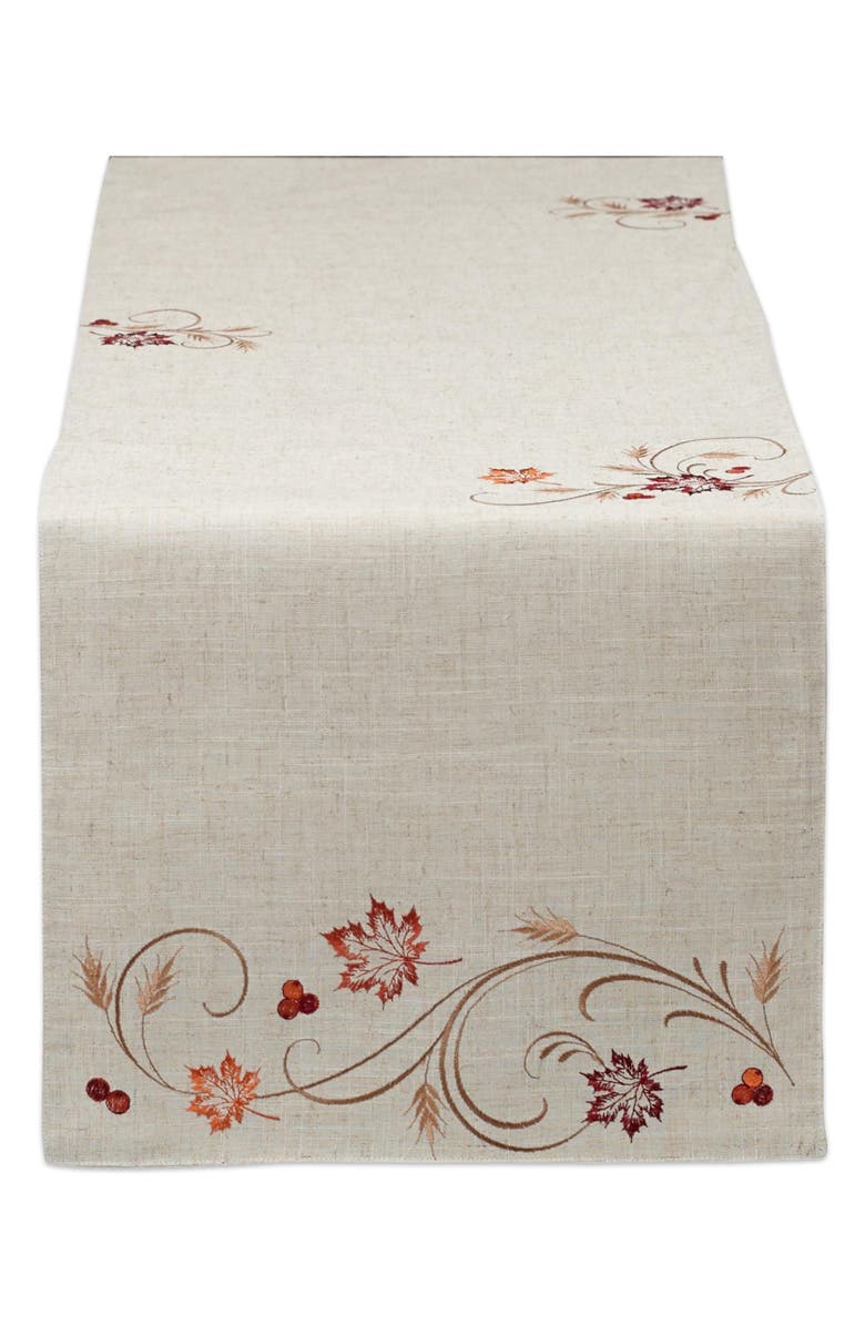 Design Imports Autumn Wheat Table Runner, Main, color, Autumn Wheat