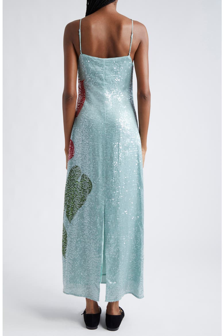 farm rio sequin dress Sunny Mood Sequin Maxi Dress  FARM Rio