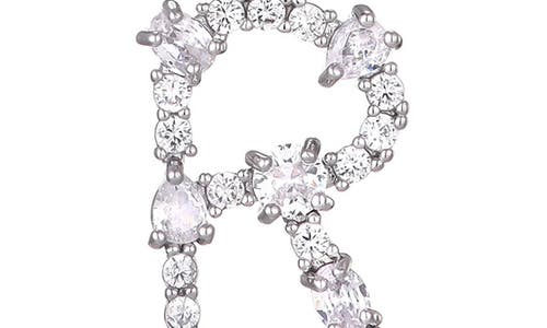 Adornia Mixed Crystal Initial Pendant Necklace