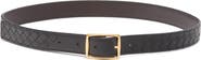 Bottega Veneta Reverso Intrecciato Reversible Leather Belt