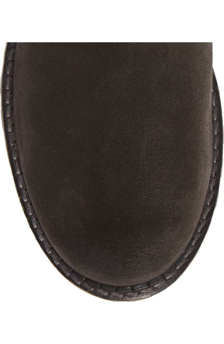 Bos. & Co. Calib Waterproof Bootie, Alternate, color, Grey Suede/Fantara F