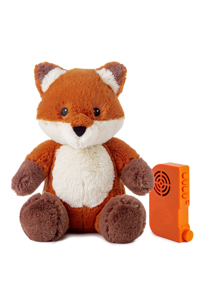 Frankie the Fox Plush Musical & White Noise Sound Machine, Main, color, BROWN/ WHITE