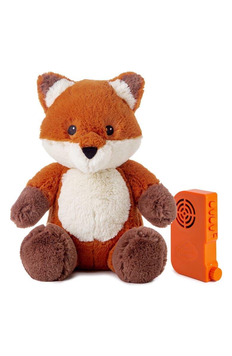 Cloud B Frankie the Fox Plush Musical & White Noise Sound Machine, Main, color,