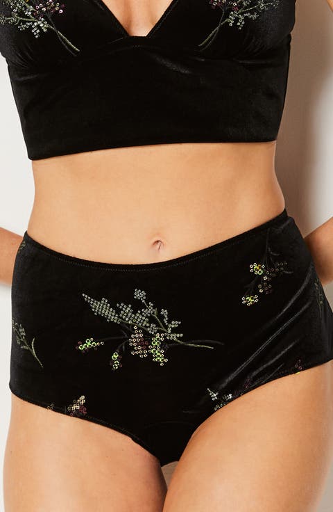 Magique Beaded Sequin Boyleg Panties