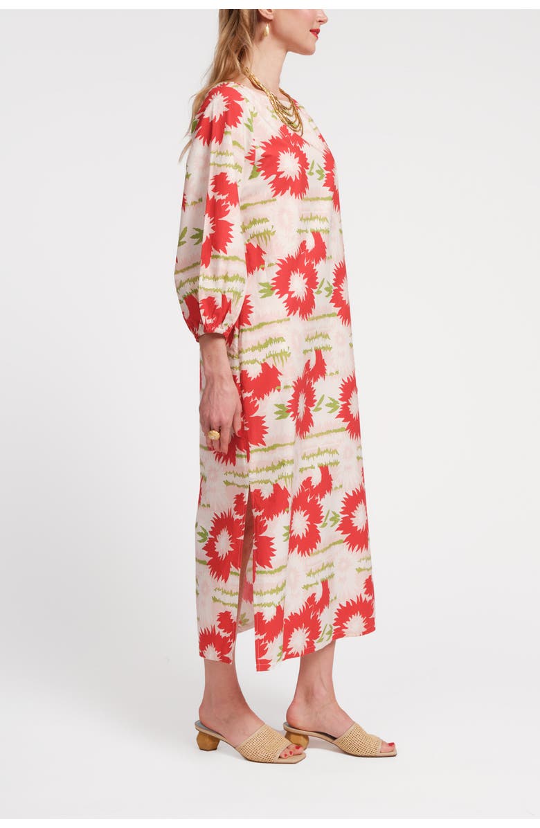 Frances Valentine Minnow Maxi Dress Dahlia Burst, Alternate, color, Pink/Red Multi