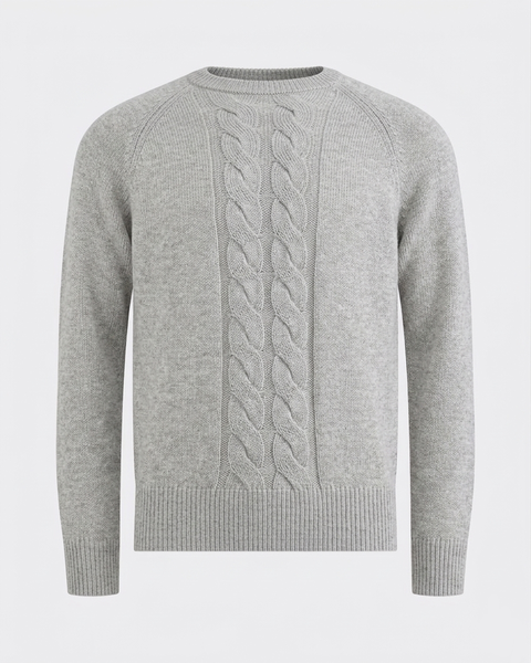 Cotton Cableknit Sweater
