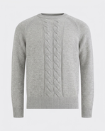 le PÈRE Cotton Cableknit Sweater