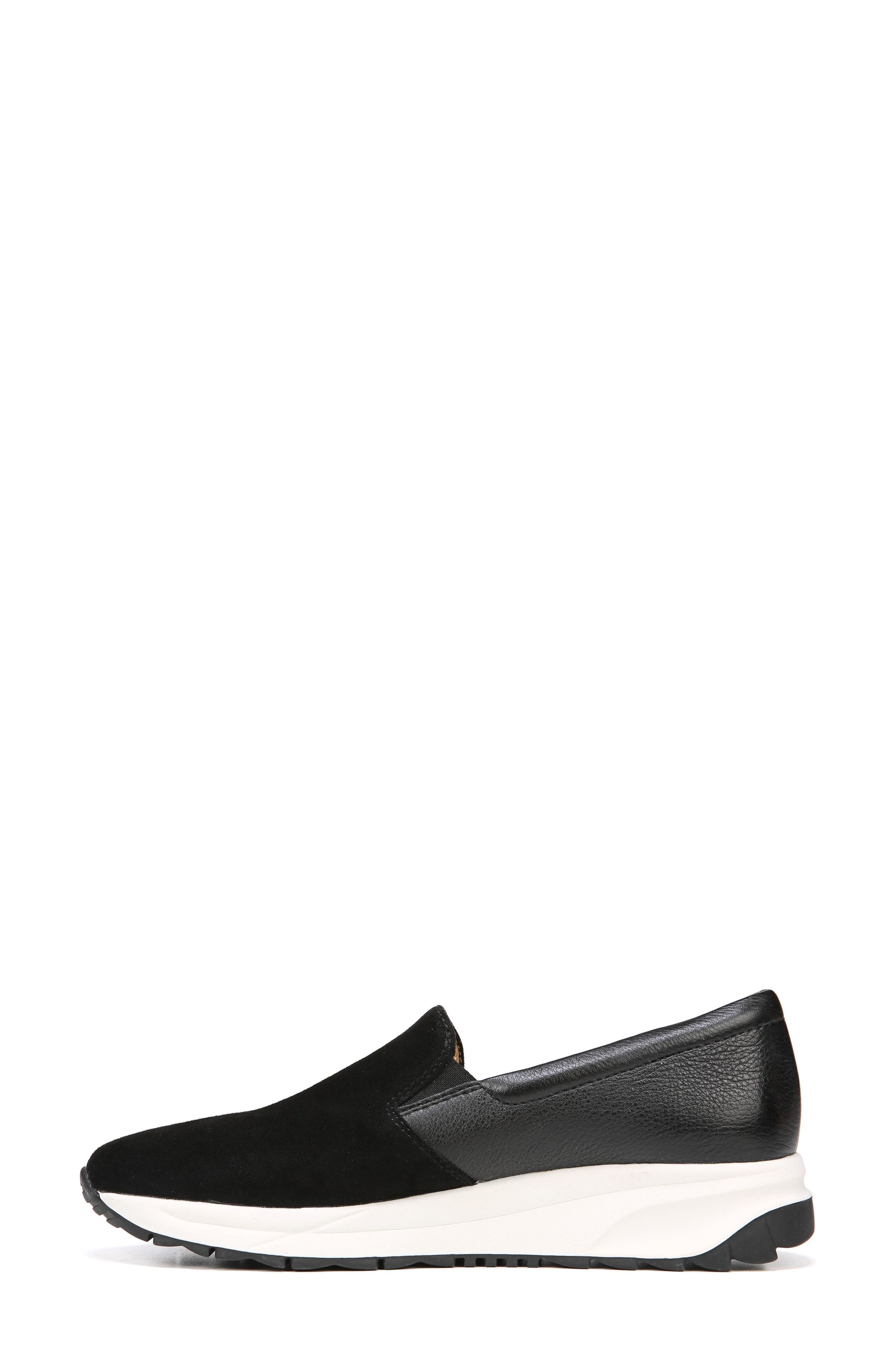 Selah Slip-On Sneaker, Alternate, color, BLACK SUEDE