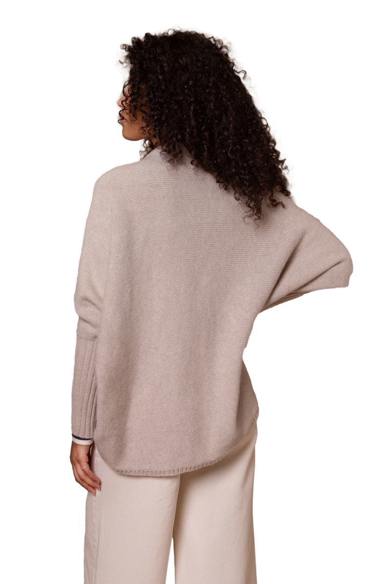Celtic & Co. British Supersoft Cocoon Cardigan, Alternate, color, Oatmeal