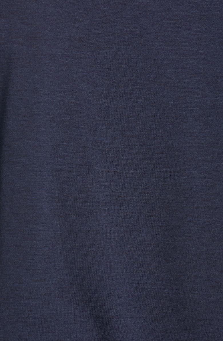 Brunello Cucinelli Silk & Cotton Crewneck T-Shirt, Alternate, color, 