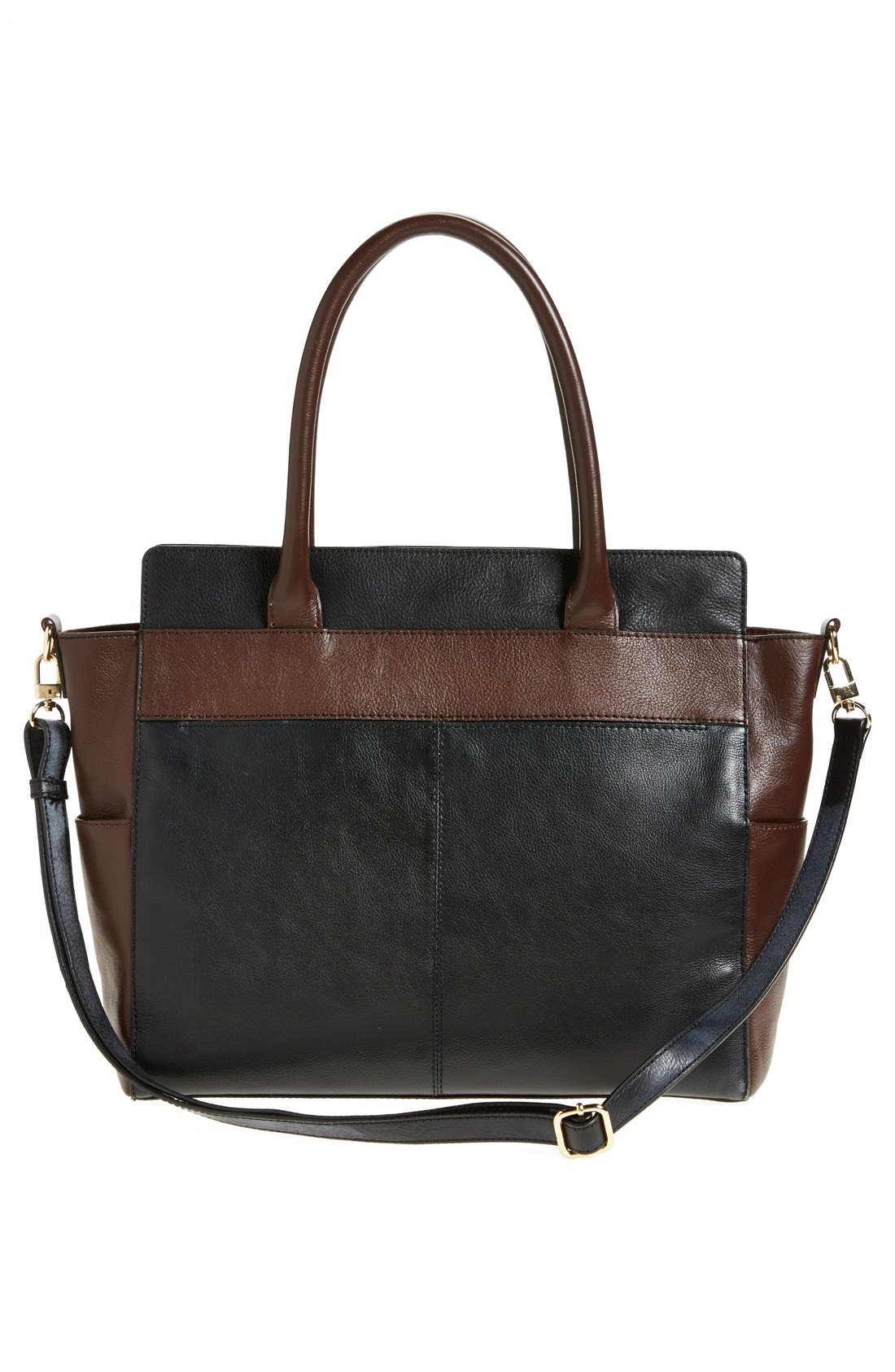 Halogen® Flap Pocket Convertible Satchel (Women) | Nordstrom